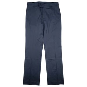 Lacoste Pants Womens 10 EUR 42 Black Straight Leg Trousers Business Casual Chino